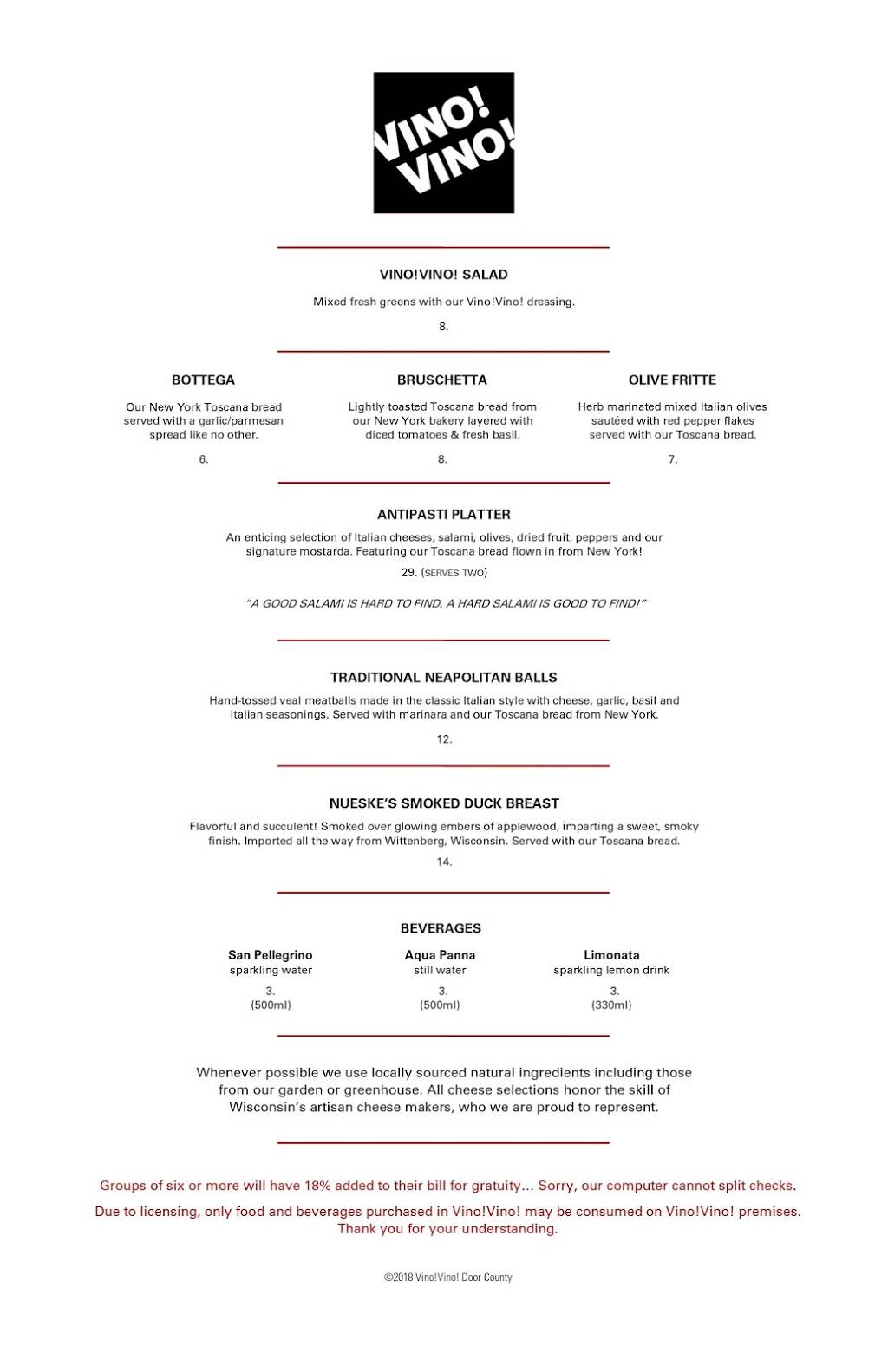 Vino!Vino! at Stones Throw Winery | restaurant | 3382 County Rd E, Baileys Harbor, WI 54202, USA | 9208399760 OR +1 920-839-9760