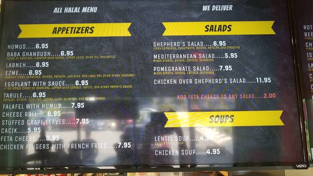 Bereket Gyro & Grill | restaurant | 3790 US-1, Monmouth Junction, NJ 08852, USA | 7329297799 OR +1 732-929-7799