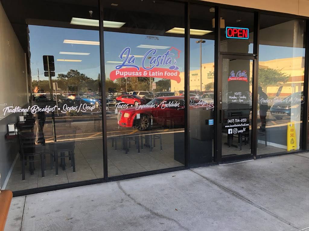 La Casita Pupusas & Latin Food | restaurant | 5137 S John Young Pkwy, Orlando, FL 32839, USA | 4077046120 OR +1 407-704-6120