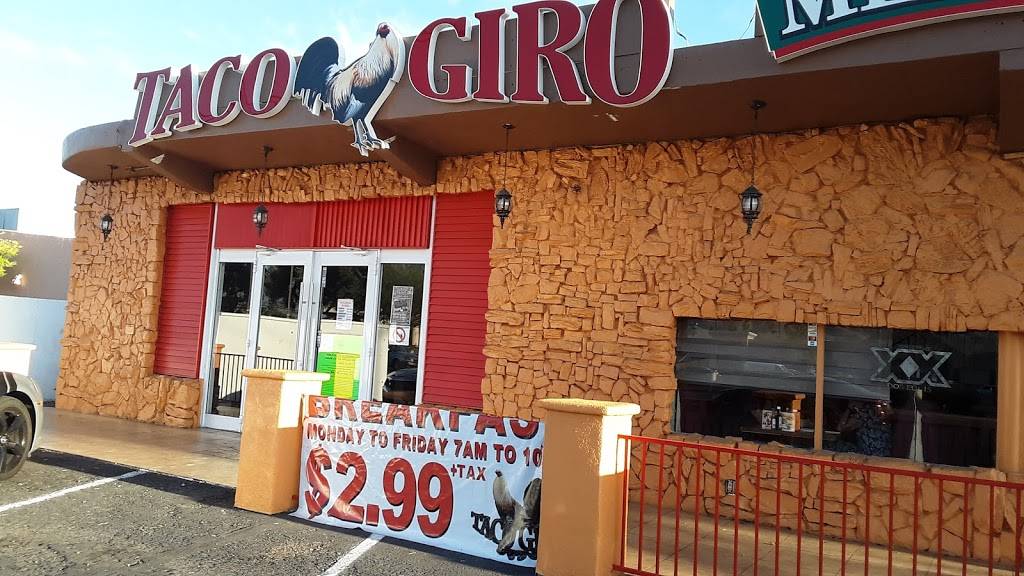 Taco Giro | restaurant | 1730 E Prince Rd, Tucson, AZ 85719, USA | 5202070901 OR +1 520-207-0901