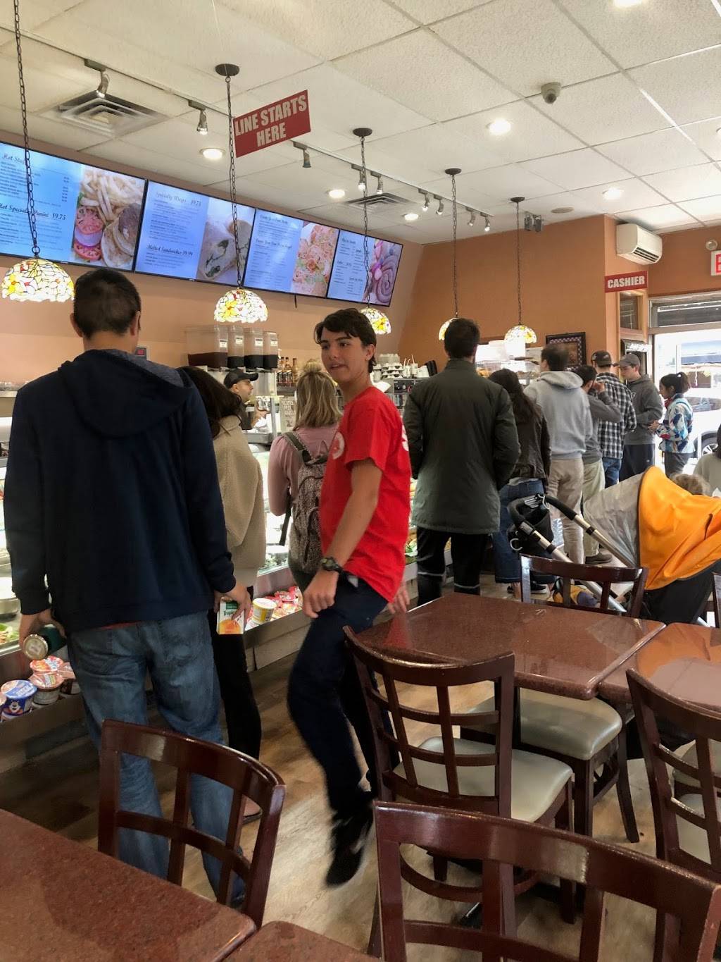 Atlantic Bagels Cafe | restaurant | 200 Clinton St, Brooklyn, NY 11201, USA | 7182549000 OR +1 718-254-9000