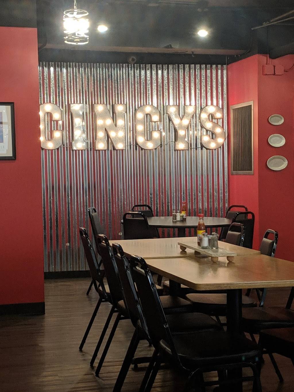 Cincys Downtown | restaurant | 115 E February 1 Pl, Greensboro, NC 27401, USA | 3363789774 OR +1 336-378-9774