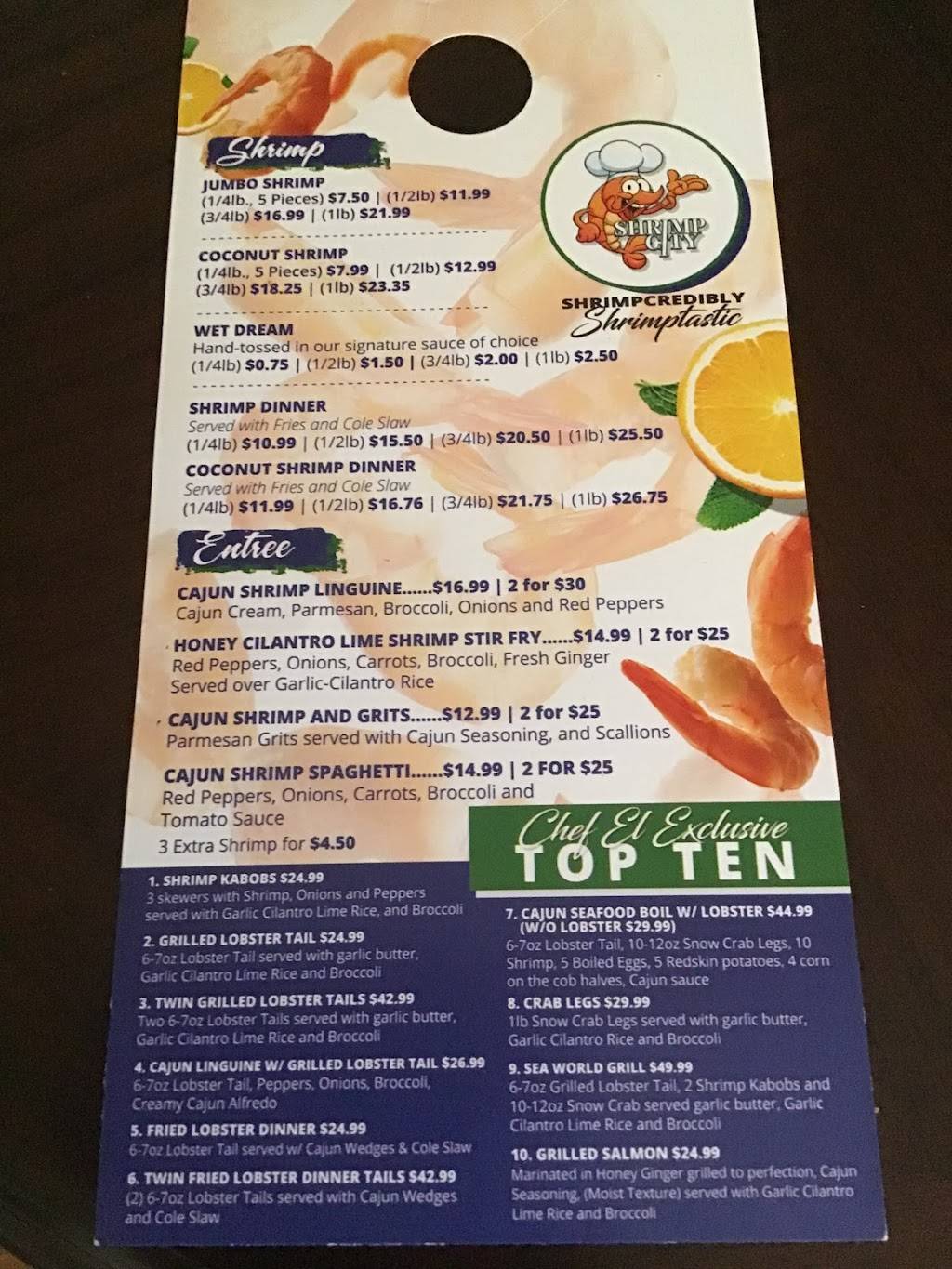 Shrimp City | restaurant | 17805 W Seven Mile Rd, Detroit, MI 48235, USA | 3136934836 OR +1 313-693-4836