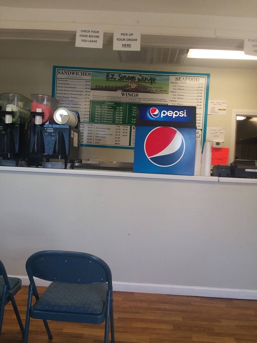 EZ Street Wings | restaurant | Demopolis, AL 36732, USA | 3346545112 OR +1 334-654-5112