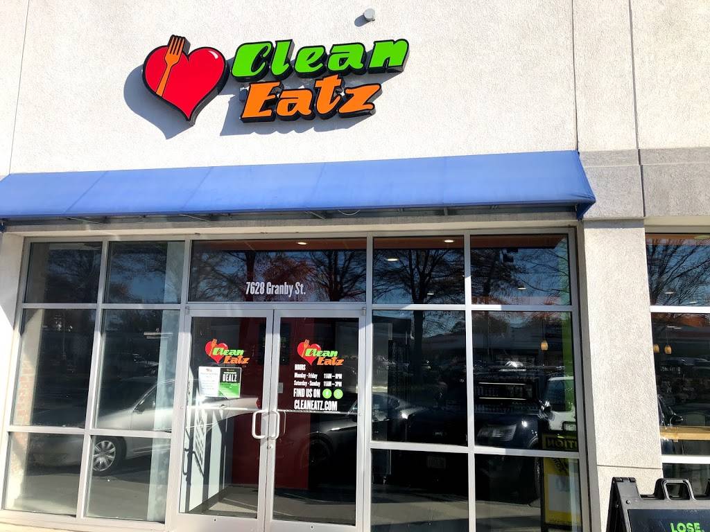 Clean Eatz | restaurant | 7628 Granby St, Norfolk, VA 23505, USA | 7579379172 OR +1 757-937-9172