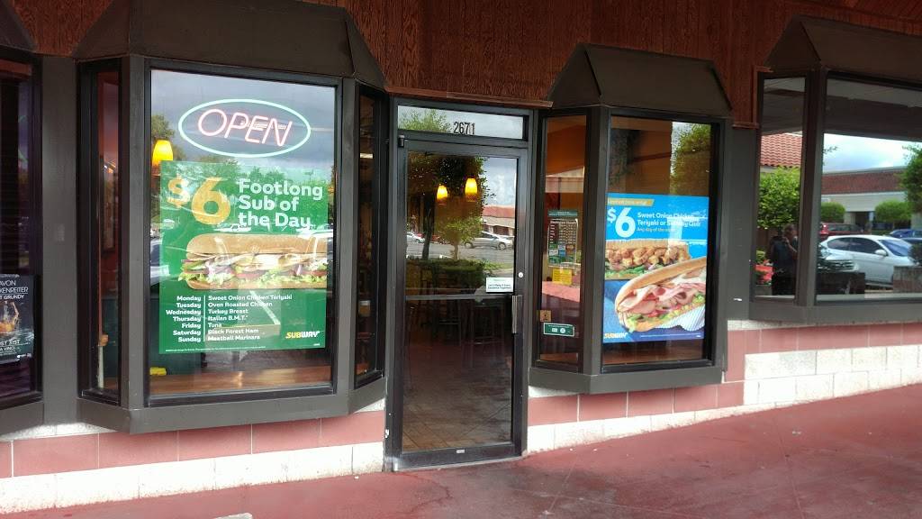 Subway | restaurant | 2671 S Woodland Blvd, DeLand, FL 32720, USA | 3867363754 OR +1 386-736-3754