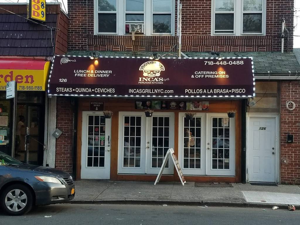 Incas Grill | restaurant | 126 Lincoln Ave, Staten Island, NY 10306, USA | 7184480488 OR +1 718-448-0488
