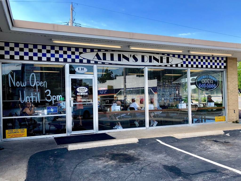 Allins Diner | restaurant | 130 N Kingshighway St, St Charles, MO 63301, USA | 6369465556 OR +1 636-946-5556