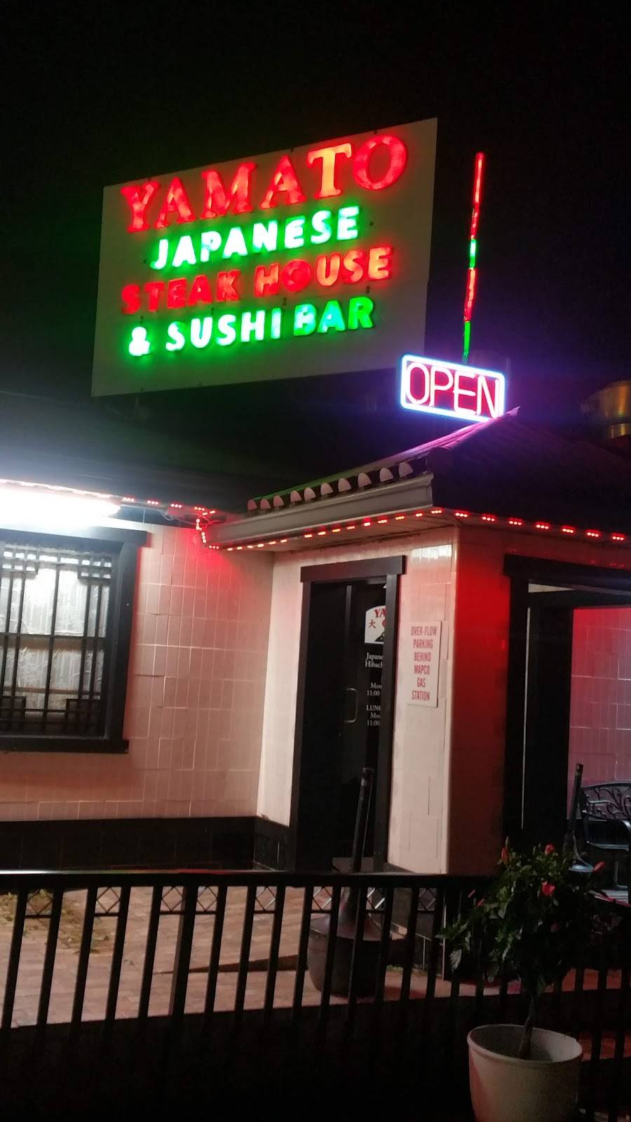 Yamato Japanese Steakhouse & Sushi Bar | restaurant | 2501 Fort Campbell Blvd, Clarksville, TN 37042, USA | 9314310222 OR +1 931-431-0222