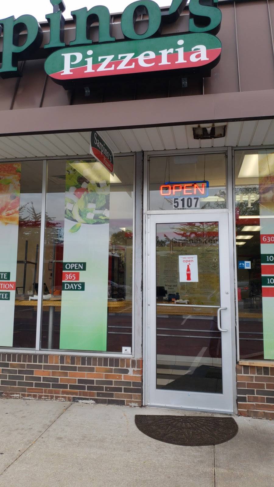 Sarpinos Pizzeria Downers Grove | meal delivery | 5107 Fairview Ave, Downers Grove, IL 60515, USA | 6305150005 OR +1 630-515-0005