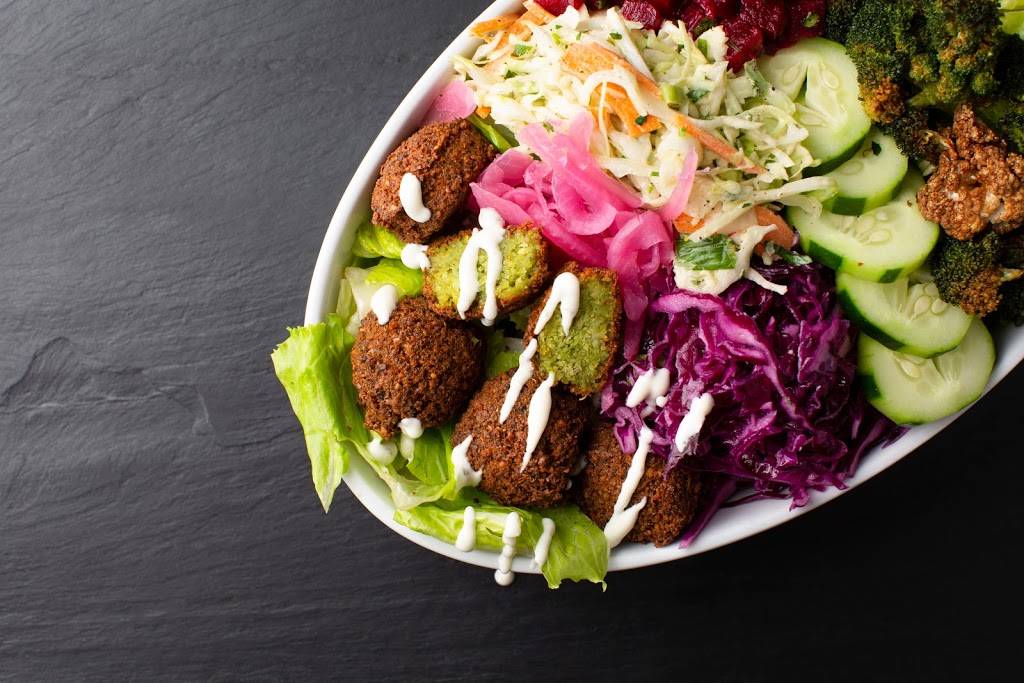 Maoz Vegetarian | restaurant | The Mall at Wellington Green, 10300 Forest Hill Blvd FC103, Wellington, FL 33414, USA | 5616122484 OR +1 561-612-2484