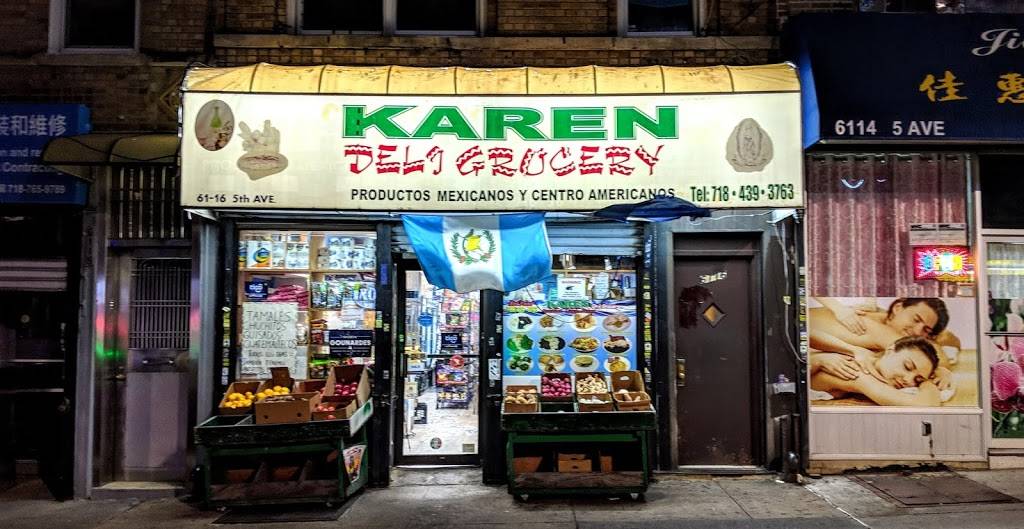Karen Deli | meal takeaway | 6116 5th Ave, Brooklyn, NY 11220, USA | 7184393763 OR +1 718-439-3763