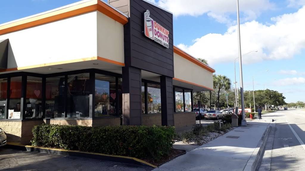 Dunkin | bakery | 1070 W Commercial Blvd, Fort Lauderdale, FL 33309, USA | 9549389066 OR +1 954-938-9066