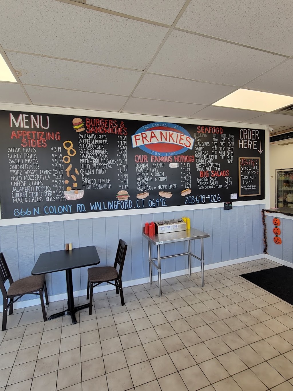 Frankies | restaurant | 866 N Colony Rd, Wallingford, CT 06492, USA | 2036784026 OR +1 203-678-4026