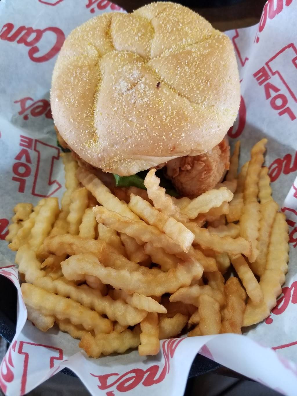 Raising Canes Chicken Fingers | meal takeaway | 8402 Broadway St, San Antonio, TX 78209, USA | 2108298406 OR +1 210-829-8406