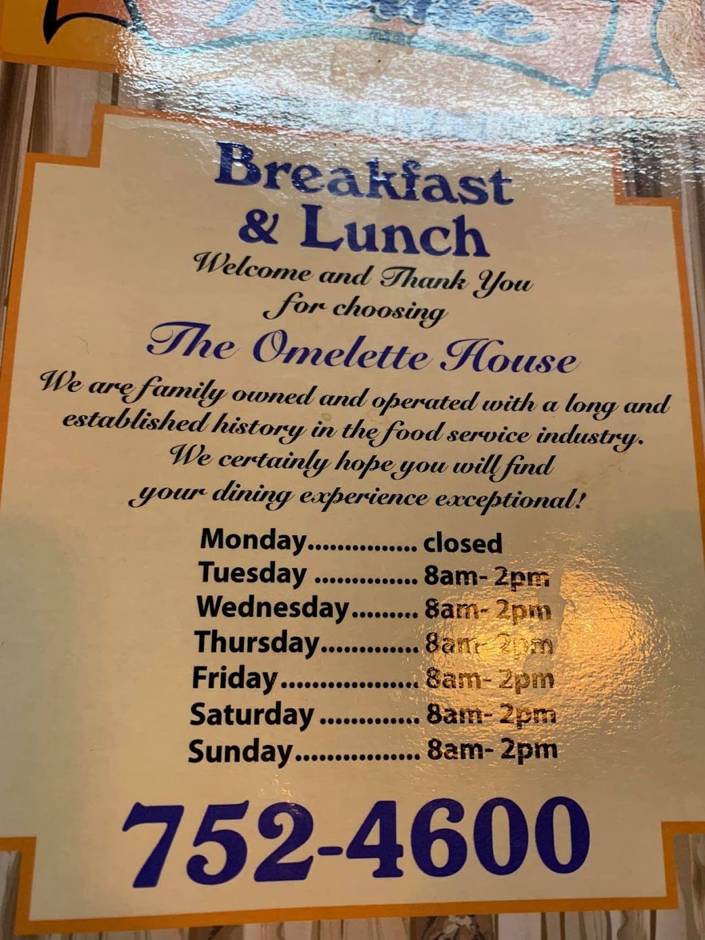 The Omelette House | restaurant | 1096 Old State Rte 74, Batavia, OH 45103, USA | 5137524600 OR +1 513-752-4600