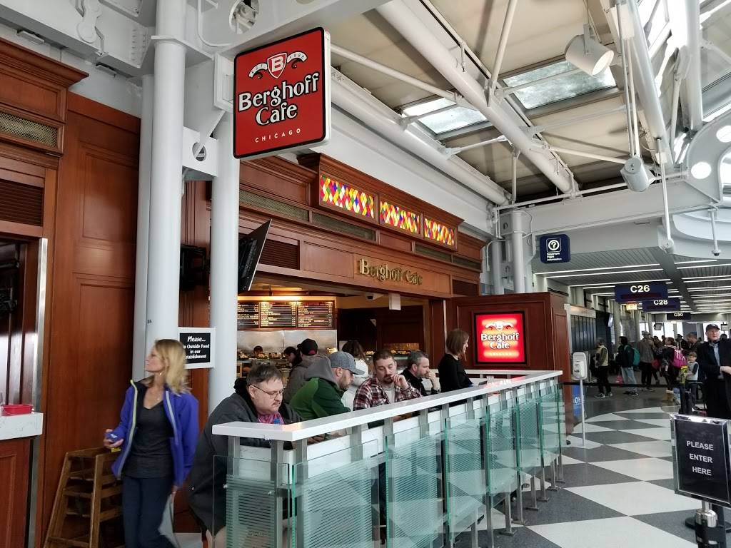 Berghoff Cafe | restaurant | ORD Terminal 1 Concourse c 10000 West, Chicago, IL 60666, USA | 7736019180 OR +1 773-601-9180