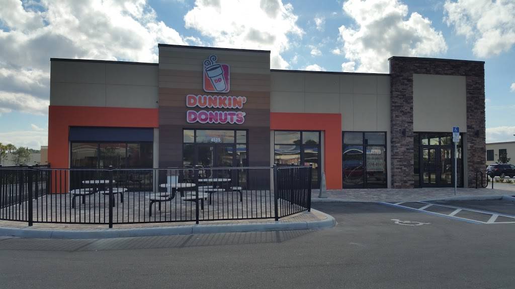 Dunkin | bakery | 4525 W New Haven Ave, Melbourne, FL 32904, USA | 3218313497 OR +1 321-831-3497