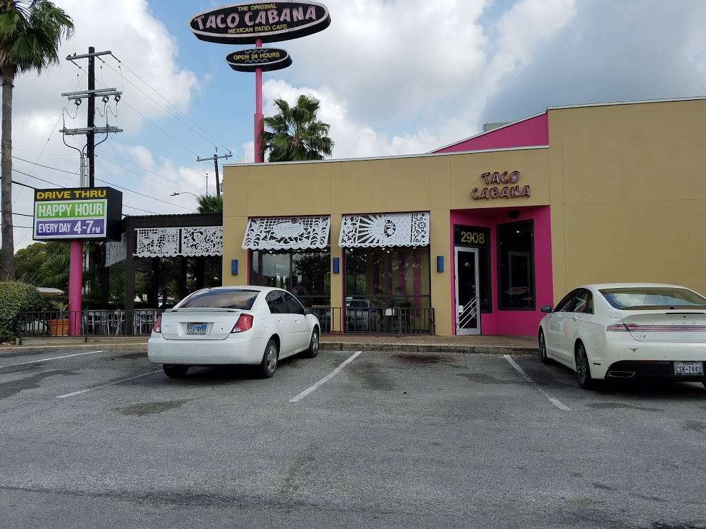 Taco Cabana | restaurant | 2908 Broadway St, San Antonio, TX 78209, USA | 2108291616 OR +1 210-829-1616