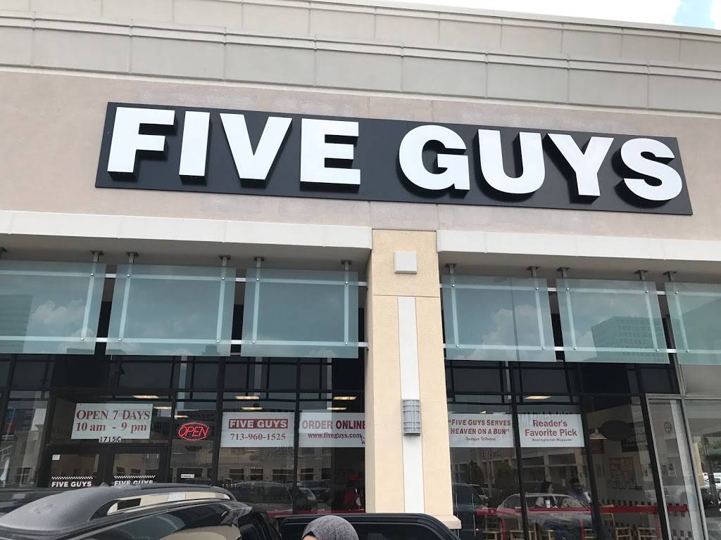 Five Guys | meal takeaway | 1715 Post Oak Blvd, Houston, TX 77056, USA | 7139601525 OR +1 713-960-1525