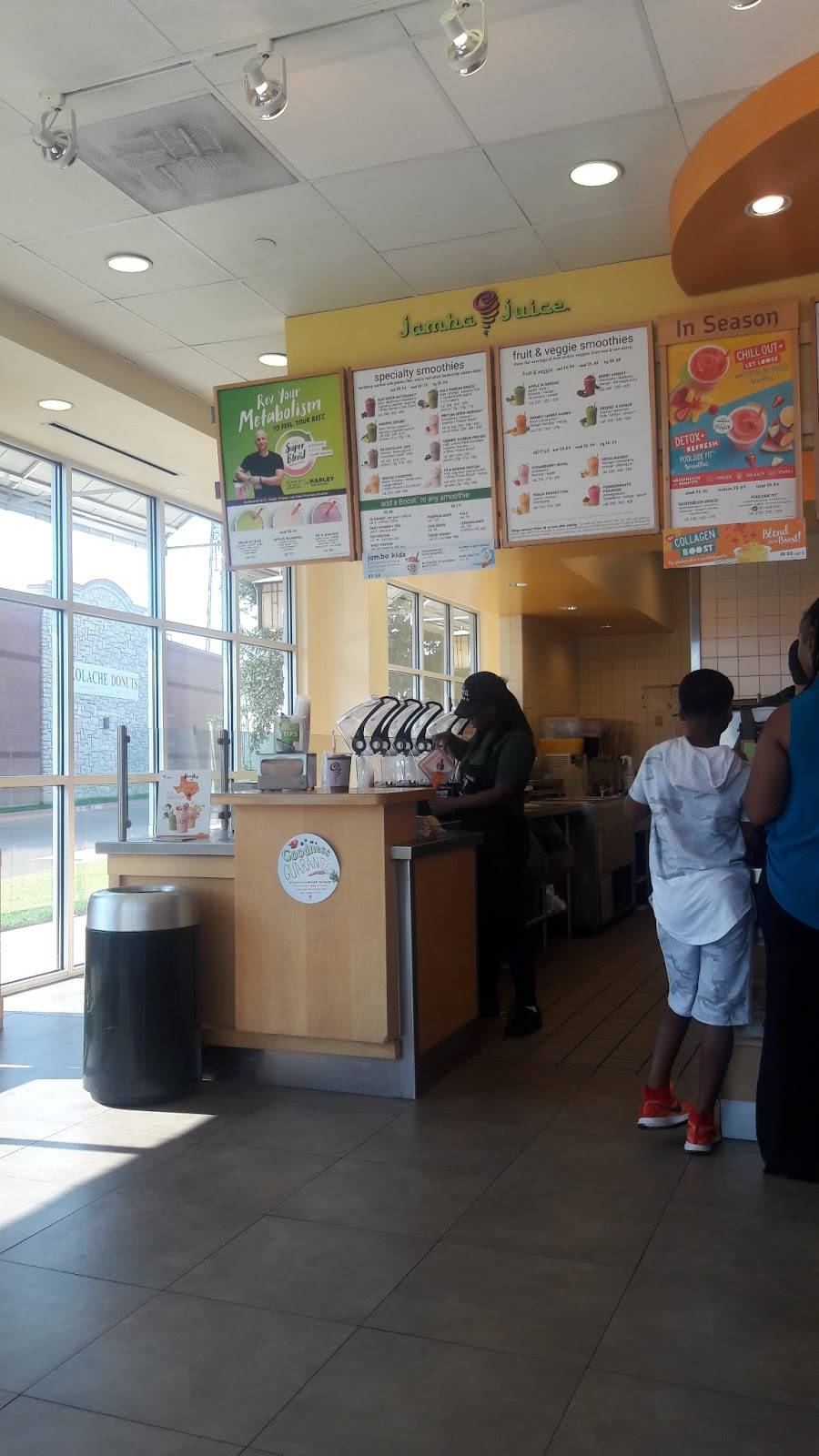 Jamba Juice Camp Wisdom | restaurant | 3040 W Camp Wisdom Rd #100, Grand Prairie, TX 75052, USA | 9726068655 OR +1 972-606-8655