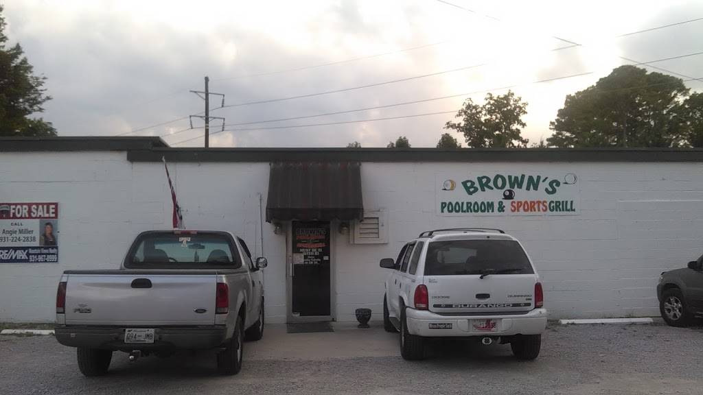 Browns Poolroom | restaurant | 203 Sycamore St N, Cowan, TN 37318, United States | 9313135974 OR +1 931-313-5974