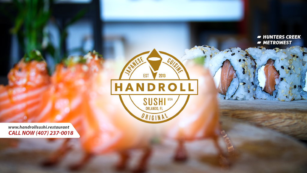 Hand Roll Sushi | restaurant | 2595 S Hiawassee Rd, Orlando, FL 32835, USA | 4072370018 OR +1 407-237-0018