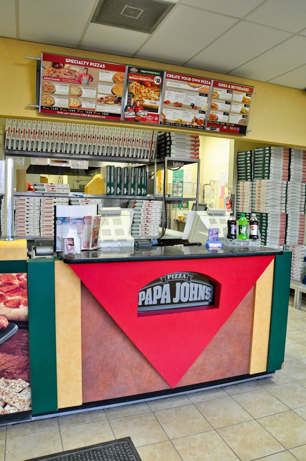 Papa Johns Pizza | restaurant | 355 W Ogden Ave, Westmont, IL 60559, USA | 6309687272 OR +1 630-968-7272