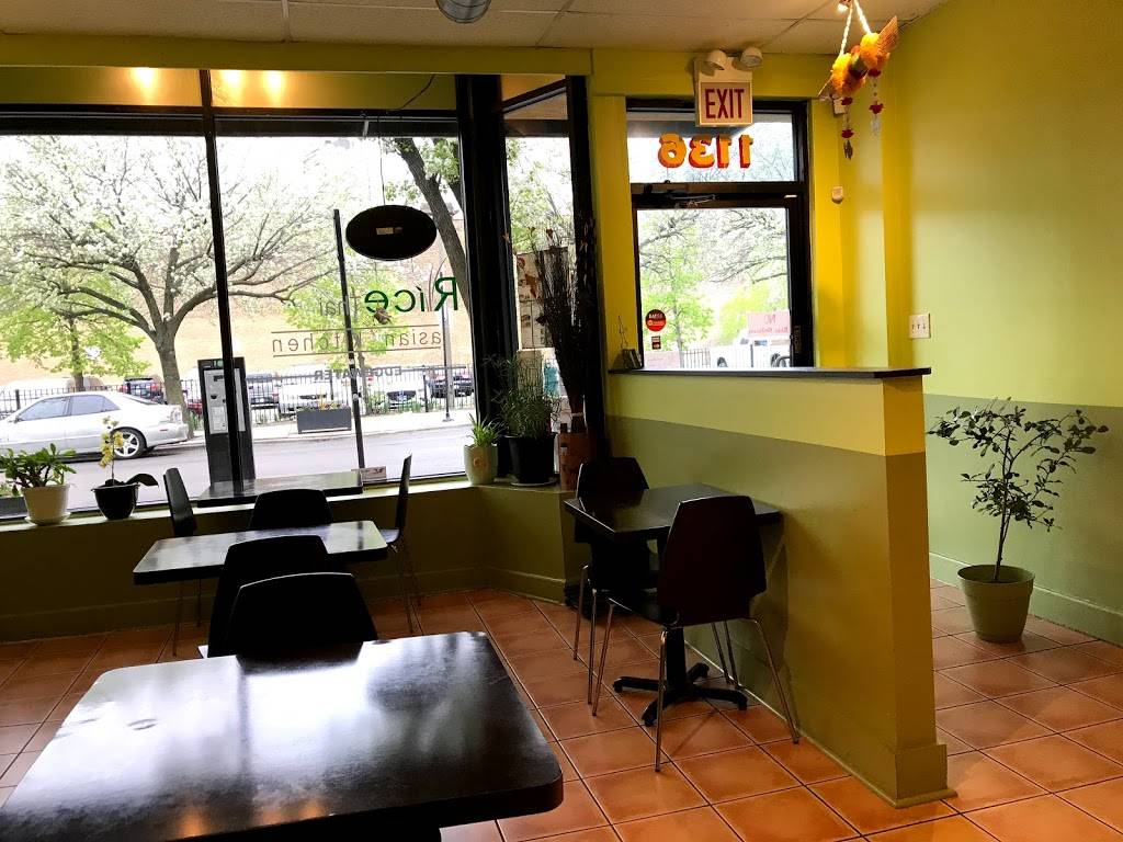 Rice Thai Asian Kitchen | restaurant | 1136 W Thorndale Ave, Chicago, IL 60660, USA | 7738788060 OR +1 773-878-8060
