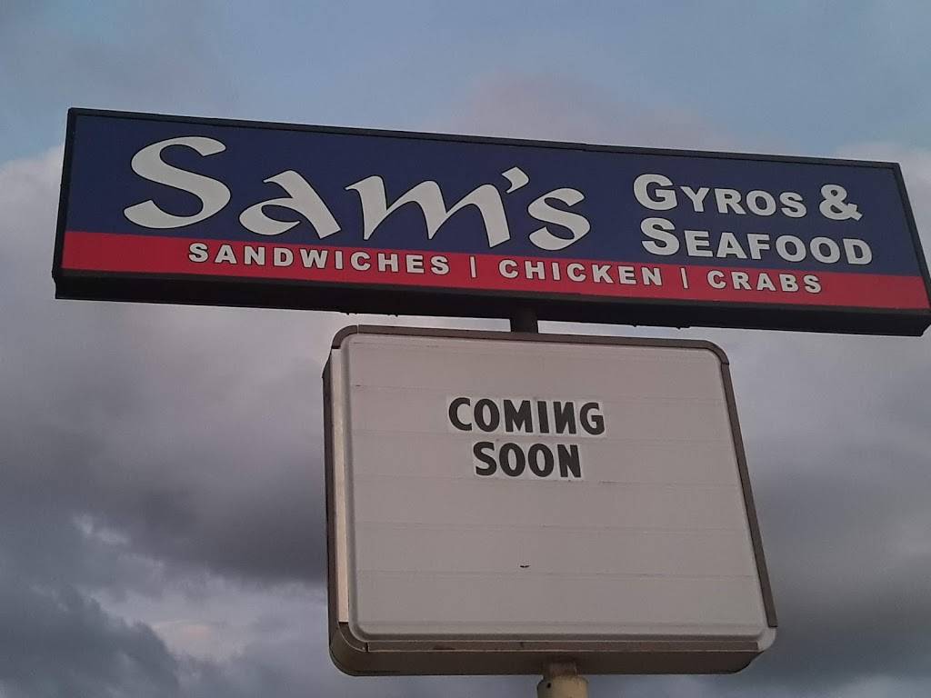 Sams Gyros and Seafood | restaurant | 4745 22nd Ave S, St. Petersburg, FL 33711, USA | 7277670010 OR +1 727-767-0010