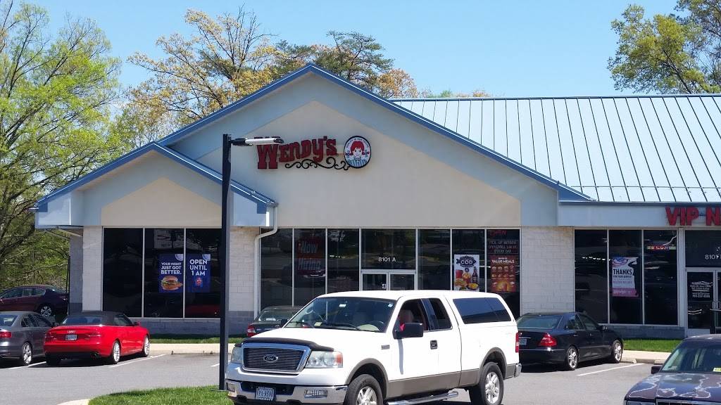 Wendys | restaurant | 8101 Loisdale Rd Ste A, Springfield, VA 22150, USA | 7033394950 OR +1 703-339-4950