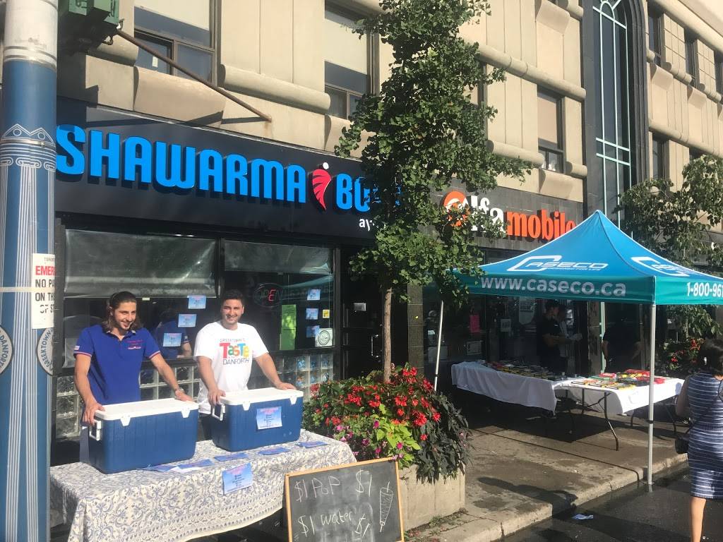 Shawarma Boys | restaurant | 721 Pape Ave, Toronto, ON M4K 3S7, Canada | 4168430632 OR +1 416-843-0632