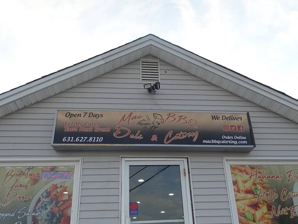 Mac BBQ Deli & Caterings | restaurant | 50 Traction Blvd, Patchogue, NY 11772, USA | 6316278110 OR +1 631-627-8110