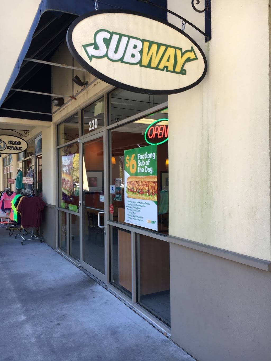 Subway | restaurant | 1460 Fording Island Rd, Bluffton, SC 29910, USA | 8438363880 OR +1 843-836-3880