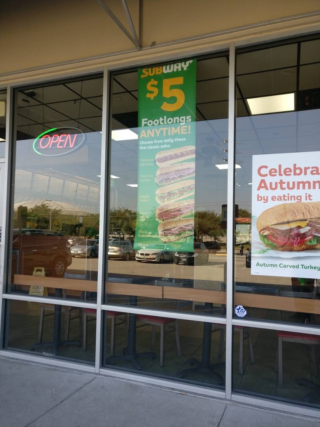 Subway Restaurants | restaurant | 8236 Kirby Dr, Houston, TX 77054, USA | 7136663263 OR +1 713-666-3263