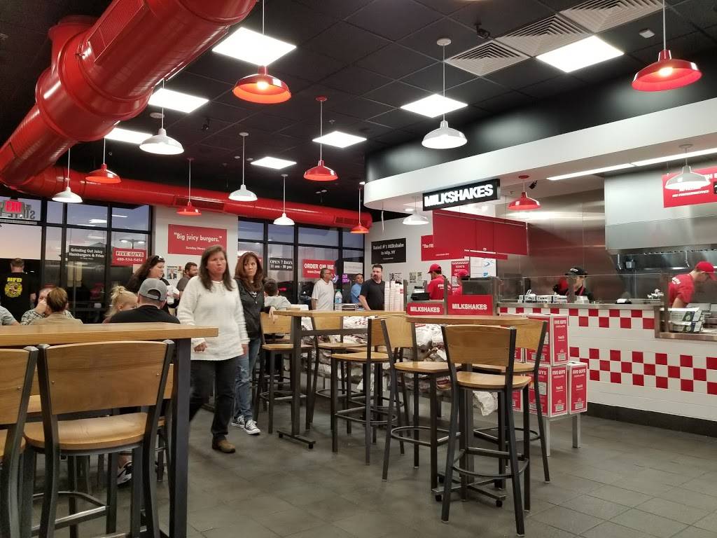 Five Guys Burgers | restaurant | 20784 E Victoria Ln, Queen Creek, AZ 85142, USA | 4805345454 OR +1 480-534-5454