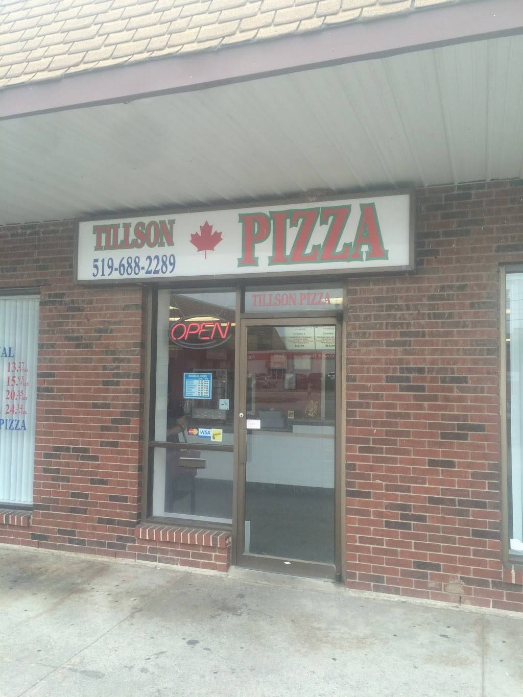 Tillson Pizza | meal takeaway | 67 Tillson Ave, Tillsonburg, ON N4G 3A2, Canada | 5196882289 OR +1 519-688-2289