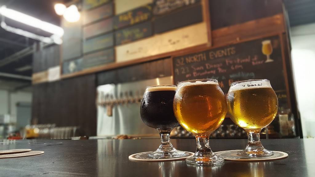 32 North Brewing Co. | restaurant | 2258, 8655 Production Ave ste a, San Diego, CA 92121, USA | 6193632622 OR +1 619-363-2622