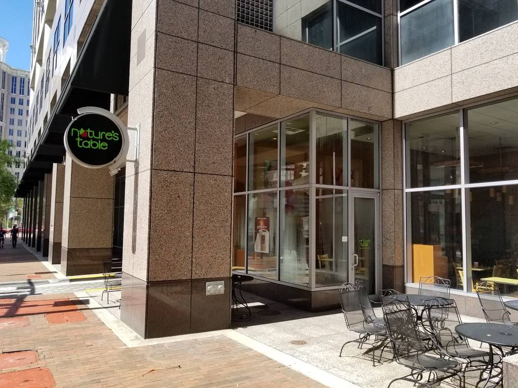 Natures Table Cafe | cafe | 300 S. Orange Avenue, Lincoln Plaza Suite 175, Orlando, FL 32801, USA | 4074819999 OR +1 407-481-9999