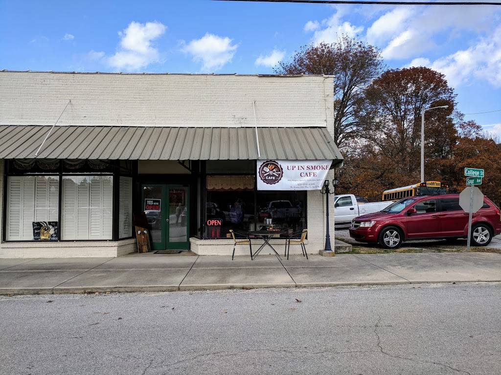 Up in Smoke BBQ Cafe and Gifts | restaurant | 10 W Main St, Monteagle, TN 37356, USA | 9312124506 OR +1 931-212-4506