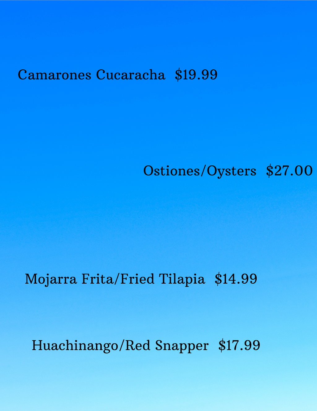 Taqueria Y Mariscos El Primo llc | restaurant | 27 W Main St, Hartford, MI 49057, USA | 2693083047 OR +1 269-308-3047
