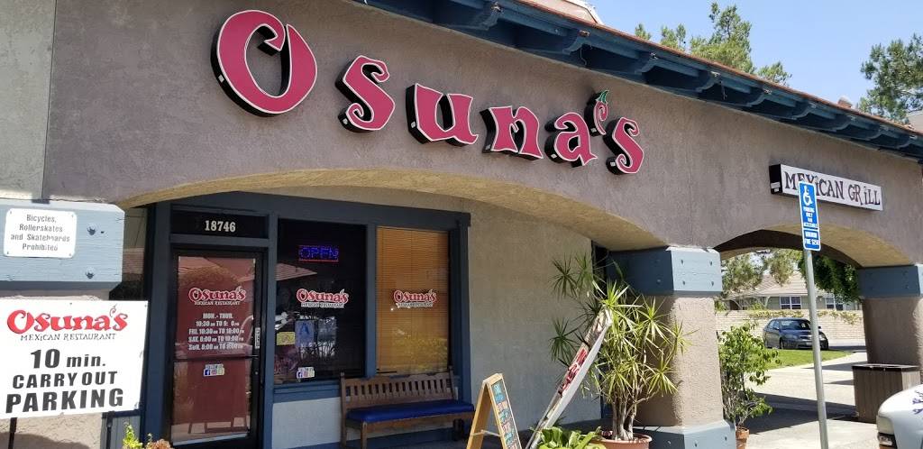 Osunas Restaurant | restaurant | 18746 Amar Rd, Walnut, CA 91789, USA | 6268104101 OR +1 626-810-4101