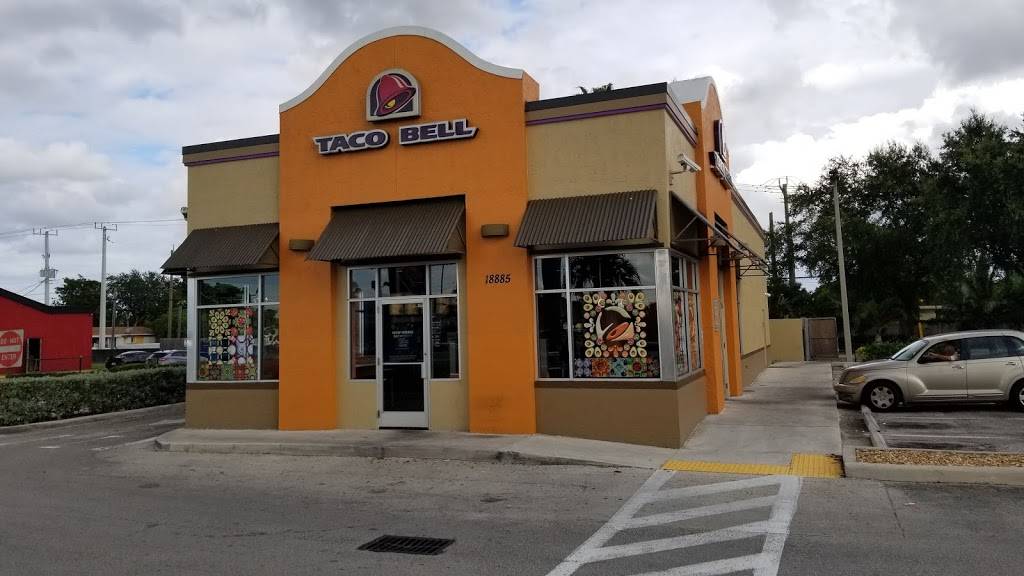 Taco Bell | meal takeaway | 18885 NW 2nd Ave, Miami, FL 33169, USA | 3054934369 OR +1 305-493-4369