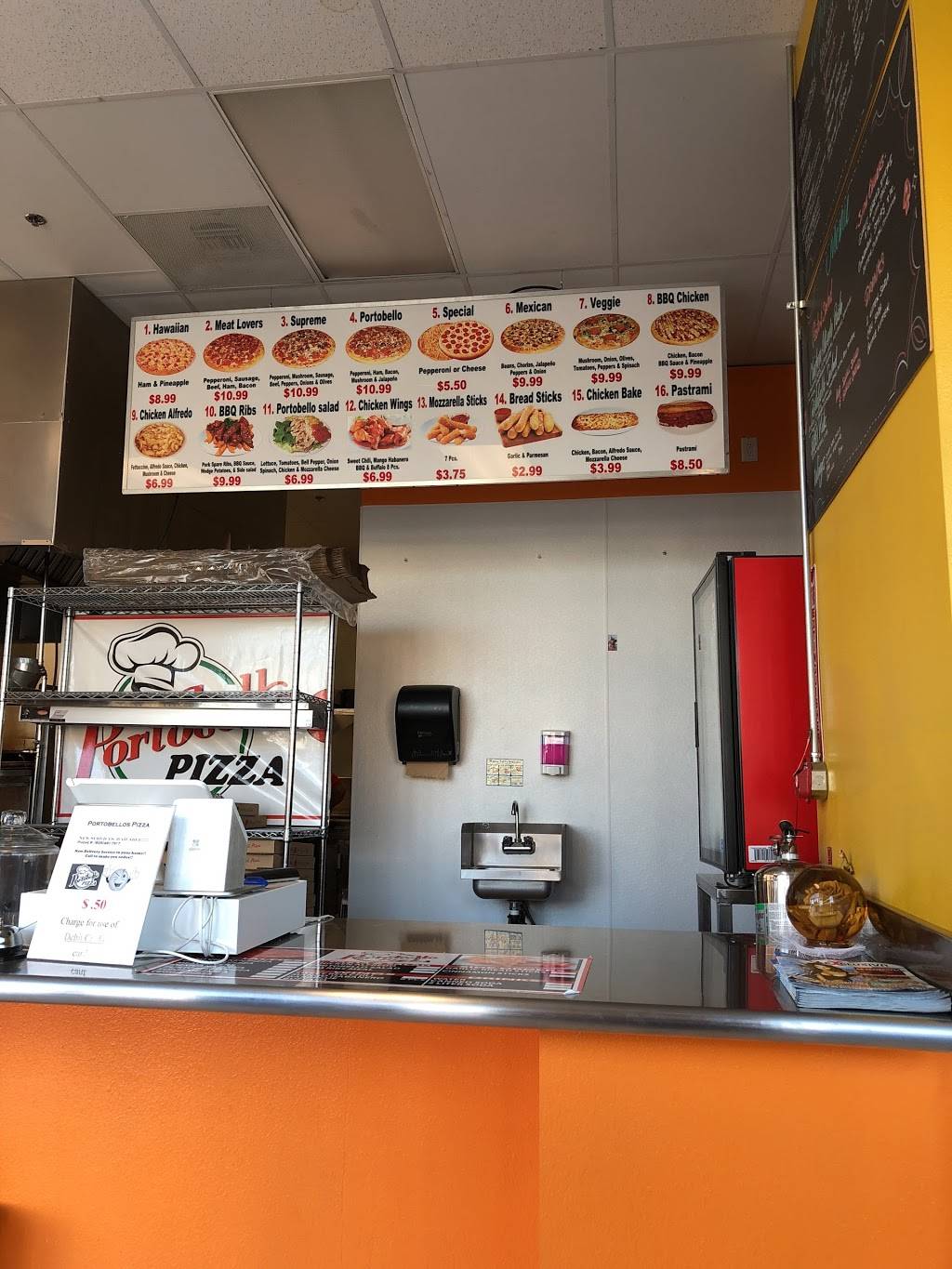 Portobello Pizza | meal takeaway | 16687 Arrow Blvd #400, Fontana, CA 92335, USA | 9094917917 OR +1 909-491-7917