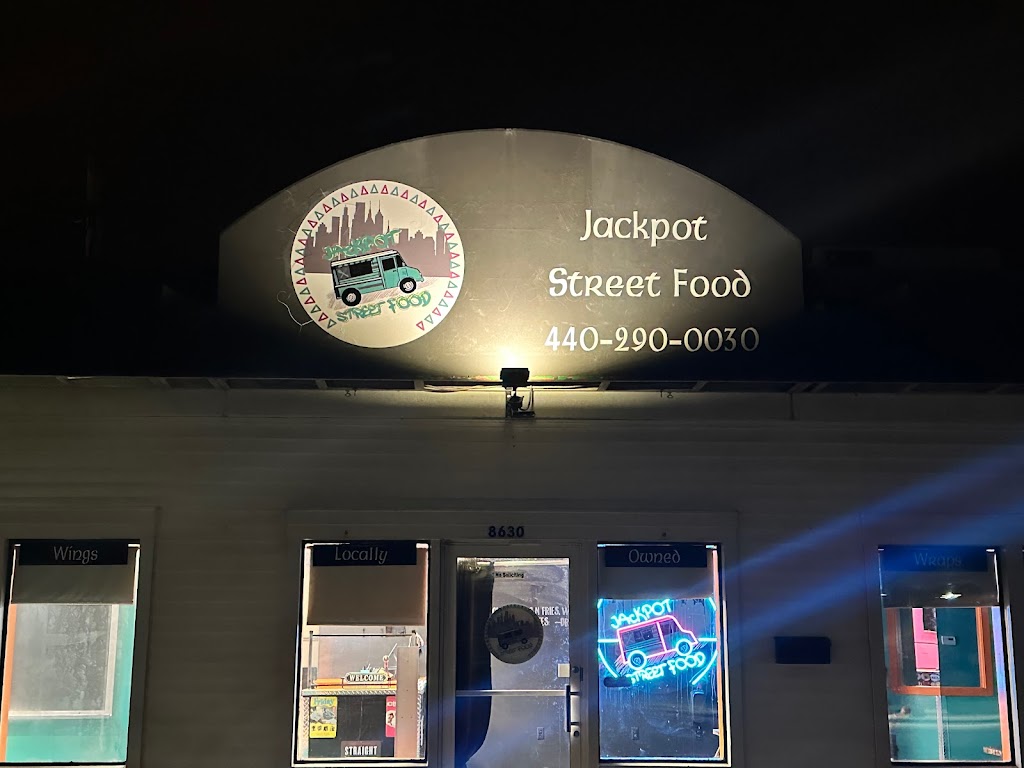 Jackpot Street Food | restaurant | 8630 Mentor Ave, Mentor, OH 44060, USA | 4402900030 OR +1 440-290-0030