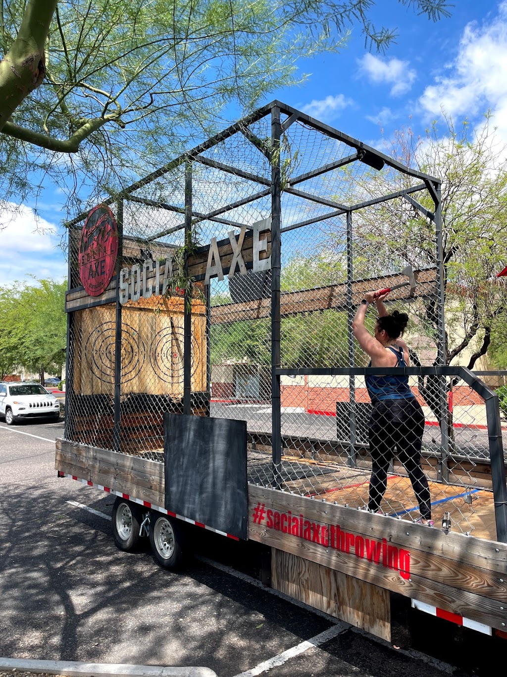 Social Axe Throwing | restaurant | 2530 S Val Vista Dr suite 103, Gilbert, AZ 85295, USA | 4804544231 OR +1 480-454-4231