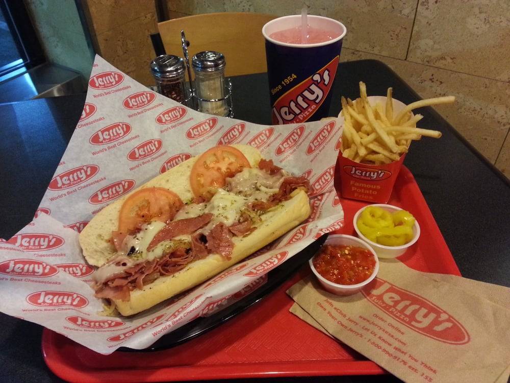 Jerrys Subs & Pizza | restaurant | 1432 North Point Village Center, Reston, VA 20194, USA | 7037070036 OR +1 703-707-0036