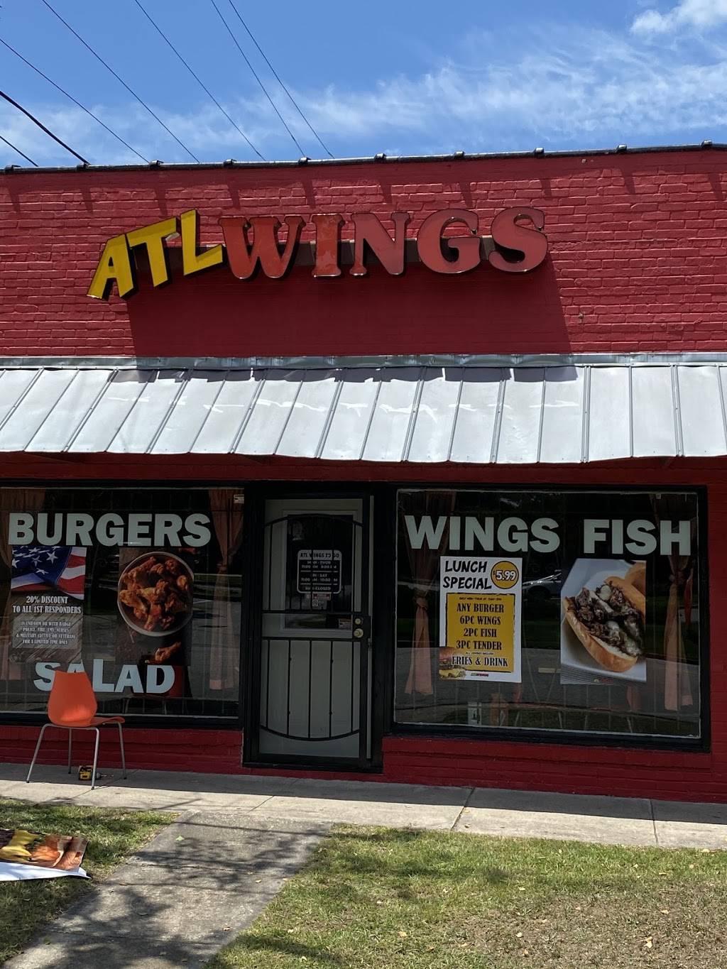 Atl Wings Express | restaurant | 1815 12th Ave, Columbus, GA 31901, USA | 7069847115 OR +1 706-984-7115