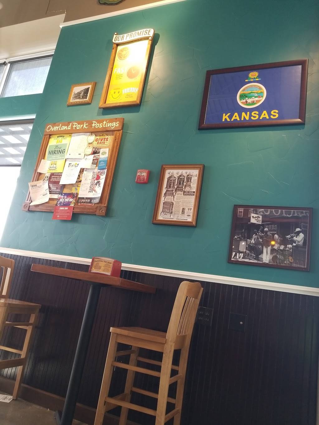 Potbelly Sandwich Shop | restaurant | 6475 W 135th St, Overland Park, KS 66223, USA | 9139068645 OR +1 913-906-8645