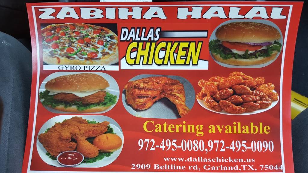 Dallas Chicken | restaurant | 7019, 2909 Belt Line Rd, Garland, TX 75044, USA | 9724950080 OR +1 972-495-0080